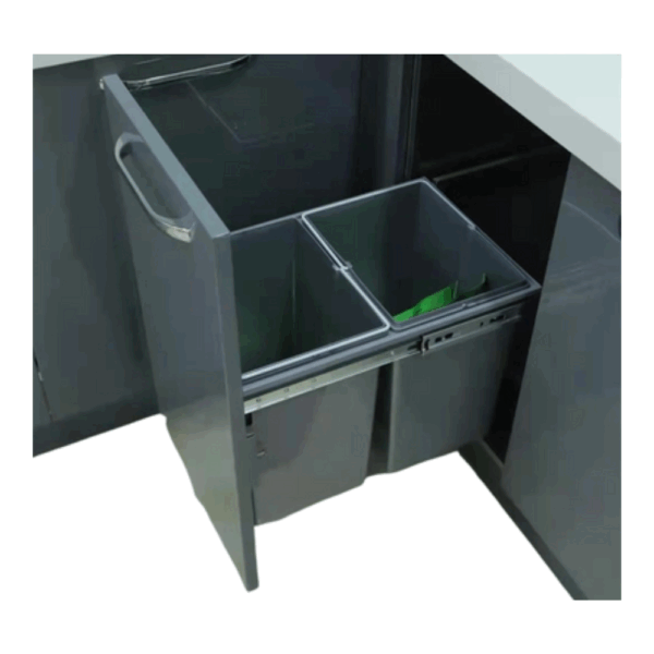 BASURERO FRENTE DE MADERA