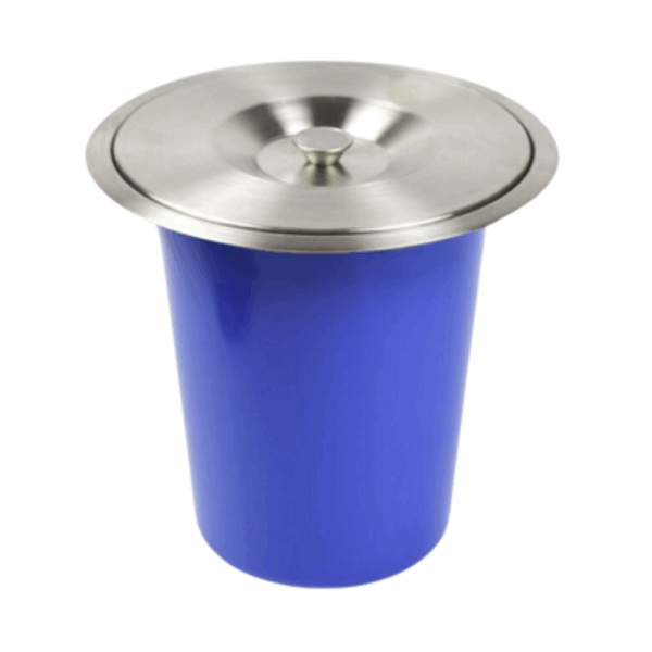 BASURERO SOBRE CUBIERTA