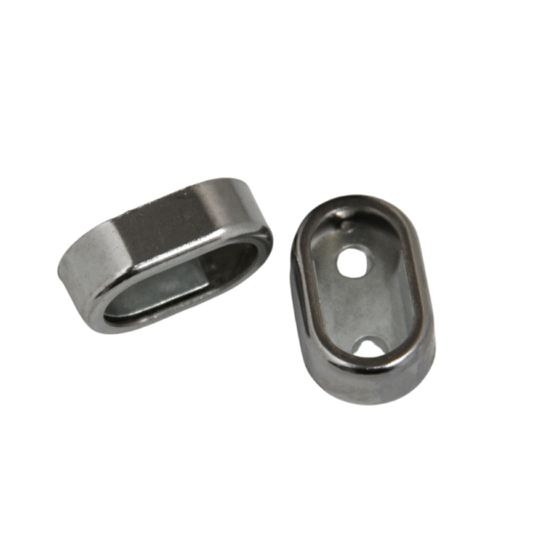 SOPORTE DE BARRA OVALADA CON TAPA